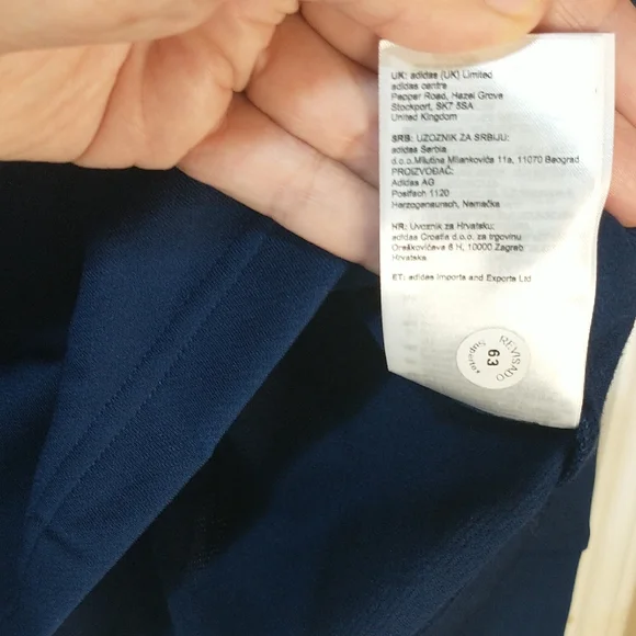 Adidas Louisville Cardinals Blue Half-Zip Jacket with Red Logo NWT - Picture 8 of 10